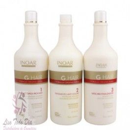 Escova Progressiva Inoar G-Hair (3 x 1 Litrro)